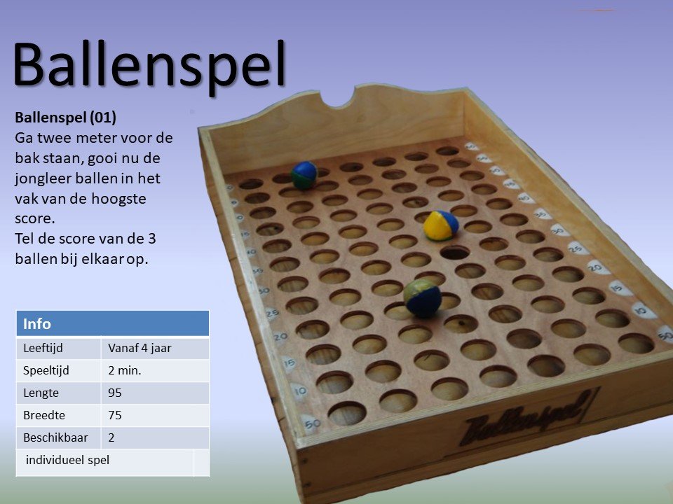 Oud Hollandse spellen huren